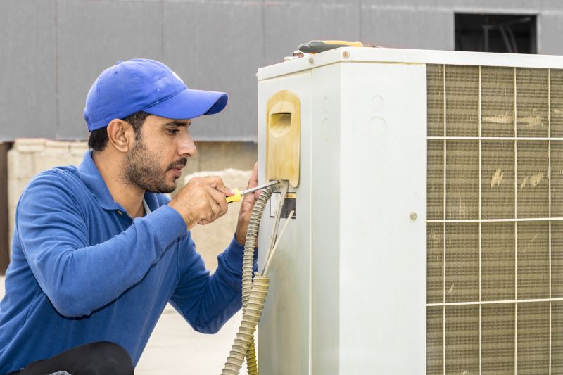 Technician Diagnosing a Cooling System
